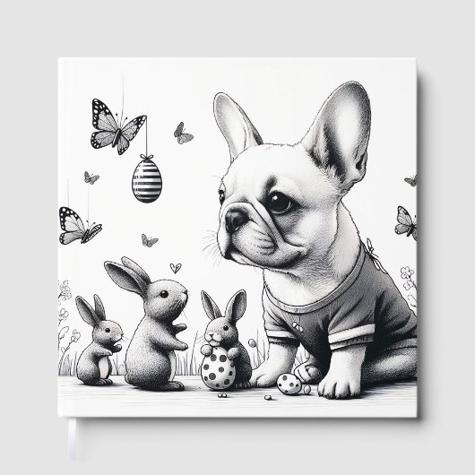 Fransen en konijnen gastenboek (Voorkant)