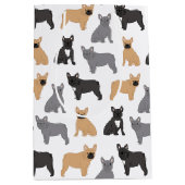 Fransen Franse Bulldog - Kies uw kleur! Medium Cadeauzakje (Voorkant)