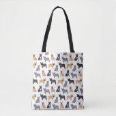 Fransen Franse Bulldog - Kies uw kleur! Tote Bag (Voorkant)