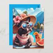 Fransen in Hallstatt Briefkaart (Voorkant / Achterkant)