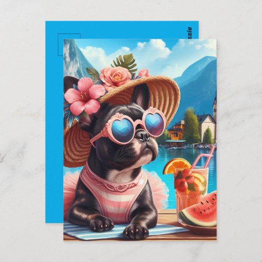 Fransen in Hallstatt Briefkaart (Voorkant / Achterkant)