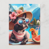 Fransen in Hallstatt Briefkaart (Voorkant)