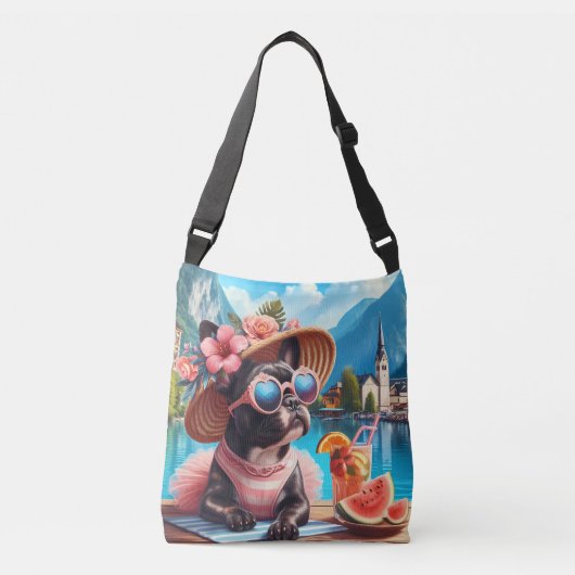 Fransen in Hallstatt Crossbody Tas (Voorkant)