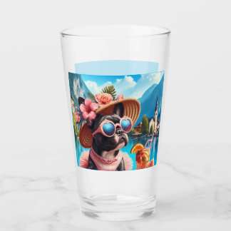Fransen in Hallstatt Glas