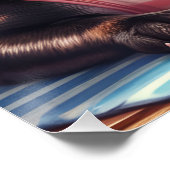 Fransen in Hallstatt Perfect Poster (Hoek)