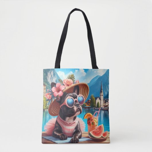 Fransen in Hallstatt Tote Bag (Voorkant)