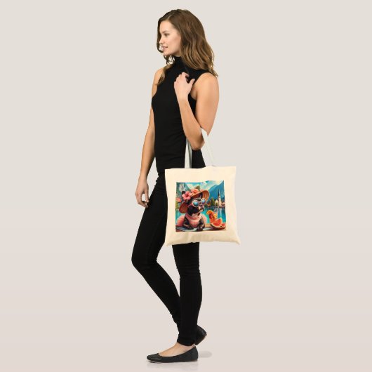 Fransen in Hallstatt Tote Bag (Voorkant (model))