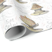  Fransen laten ze de bruiloft van de dag opeten Cadeaupapier (Rol Hoek)