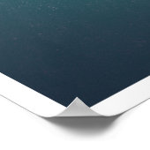 Fransen met een zwembad poster (Hoek)