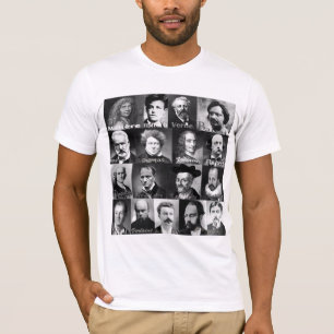 Fransen van brieven t-shirt