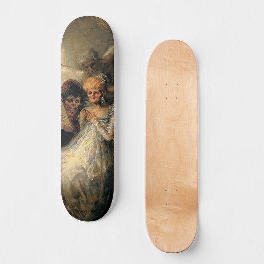 FRANSISCO GOYA UGLY FACE PERSOONLIJK SKATEBOARD (Voorkant)