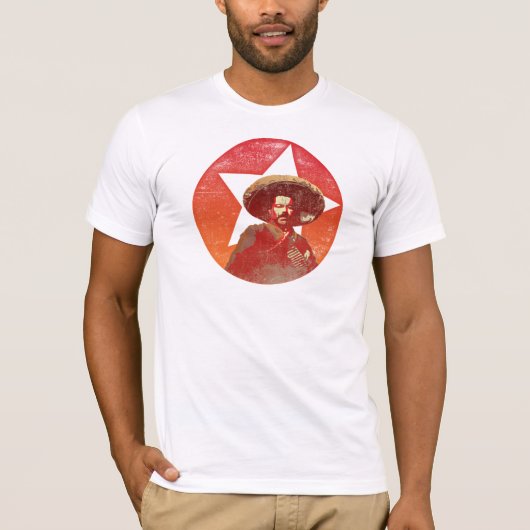 Fransisco (Pancho) Villa Red Star T-shirt (Voorkant)
