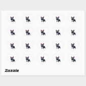 Fransje de heren hart sticker (Vel)