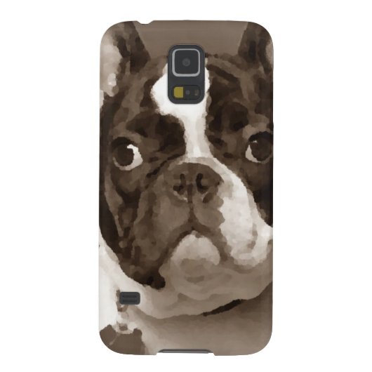Fransk bulldog Case-Mate samsung galaxy hoesje (Achterkant)