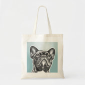 Fransk bulldog tote bag (Voorkant)