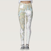 Fransman en Blue Hill Bays en benaderingen Grafiek Leggings (Voorkant)