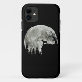 Fransman staande op berg maanlicht Halloween Case-Mate iPhone Case (Achterkant)