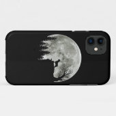 Fransman staande op berg maanlicht Halloween Case-Mate iPhone Case (Achterkant (horizontaal))