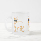 Fransoos Howlelu Matglas Koffiemok (Links)