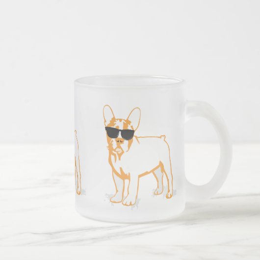 Fransoos Howlelu Matglas Koffiemok (Rechts)