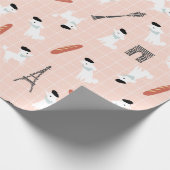 Franstalig oppakpapier cadeaupapier (Hoek)