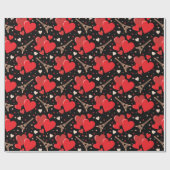 Franstalig papier voor rode harten (Vlak)