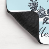 Franstalige bijen en Laurel Wreated Afbeelding Muismat (Hoek)