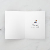 Franstalige foto Bedankt (Binnen)