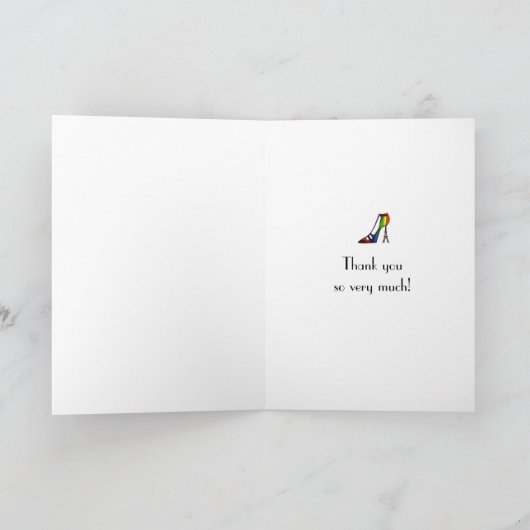 Franstalige foto Bedankt (Binnen)