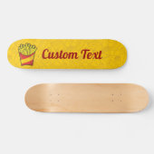 Franstalige garnaal persoonlijk skateboard (Horizontaal)