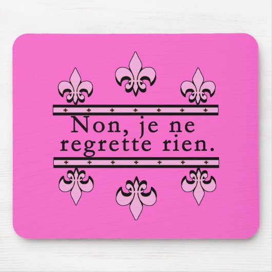 Franstalige producten muismat (Voorkant)