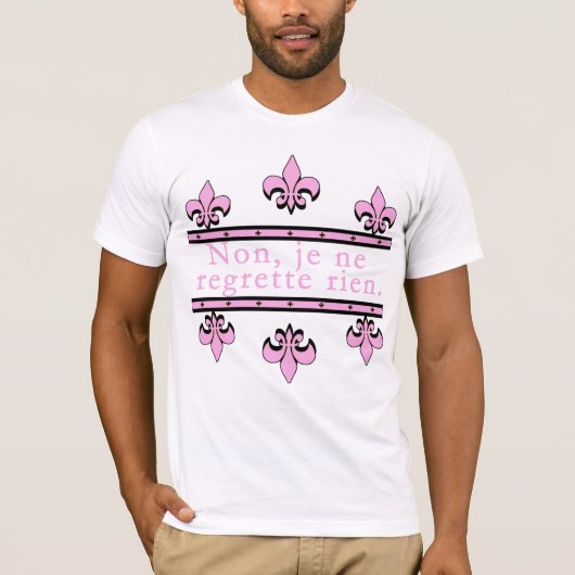 Franstalige producten t-shirt (Voorkant)