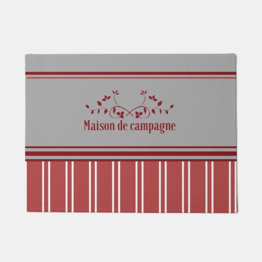 Franstalige stijl deurmat (Voorkant)