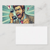 Frantic Call" Contactkaartje (Voorkant / Achterkant)