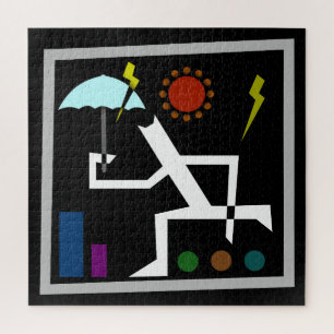 Frantic Shelter Abstract Legpuzzel