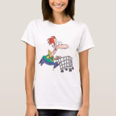 Frantic Shopper T-shirt (Voorkant)