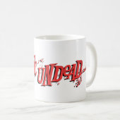 "Frantic Undood" Splatter Logo Coffee Mok (Voorkant rechts)