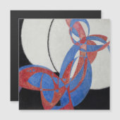 František Kupka, Amorpha Fugue, Abstracte kunst Magnetische Uitnodiging (Voorkant / Achterkant)