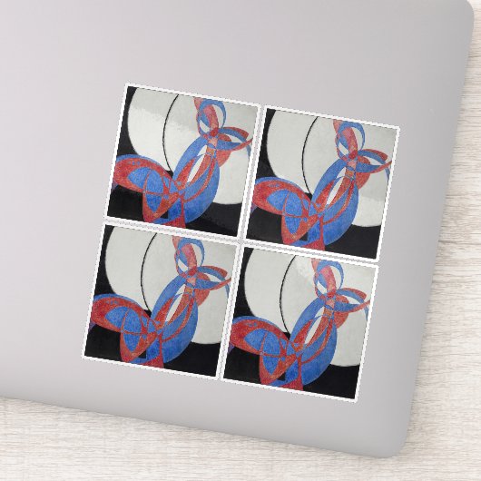 František Kupka, Amorpha Fugue, Abstracte kunst Sticker (Detail)