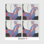 František Kupka, Amorpha Fugue, Abstracte kunst Sticker (Vel)