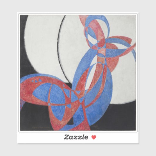 František Kupka, Amorpha Fugue, Abstracte kunst Sticker (Vel)