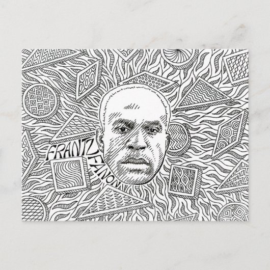 Frantz Fanon Briefkaart (Voorkant)
