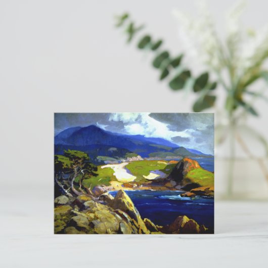 Franz Bischoff - Cypress Green Briefkaart (Staand voorkant)