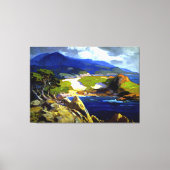 Franz Bischoff - Cypress Green Canvas Afdruk (Voorkant)