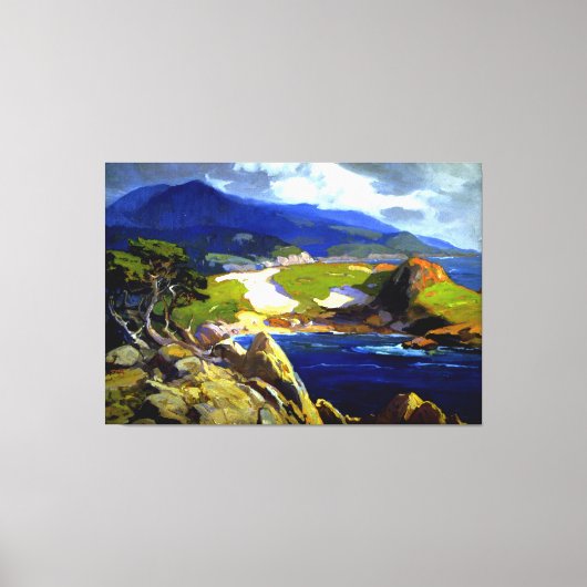 Franz Bischoff - Cypress Green Canvas Afdruk (Voorkant)