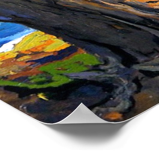 Franz Bischoff - Gespleten geboortebomen, Monterey Poster (Hoek)