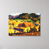 Franz Bischoff - namiddag Idyl, Cambria Canvas Afdruk (Voorkant)