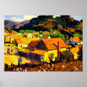 Franz Bischoff - namiddag Idyl, Cambria Poster (Voorkant)