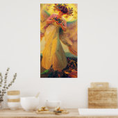 Franz Dvorak - Angel of the Birds - 1910 Poster (Keuken)