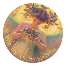 Franz Dvorak Angel van de vogels CC0030 Birthday